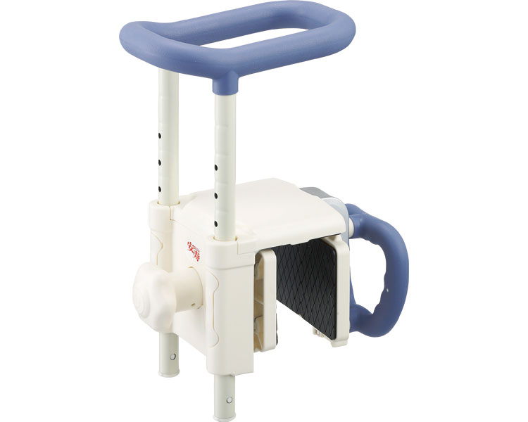 ★ポイント最大16倍★【全国配送可】-高さ調節付浴槽手すり　UST-130R 536-617　ブルー アロン化成　JAN 4970210842225 kt312257 取寄品 入浴関連 浴槽手すり 浴槽手すり-【介護福祉用具】