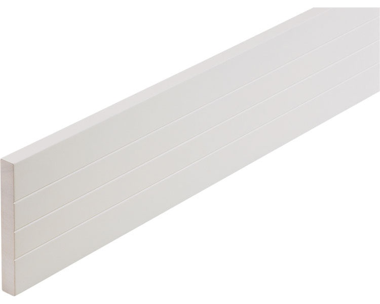 ★ポイント最大16倍★【全国配送可】-木製ベースプレート　120mm幅　2m 040-2167　ホワイト マツ六　JAN 4976415949066 kt312734 取寄品 住宅改修 手すり 屋内用・部材-【介護福祉用具】