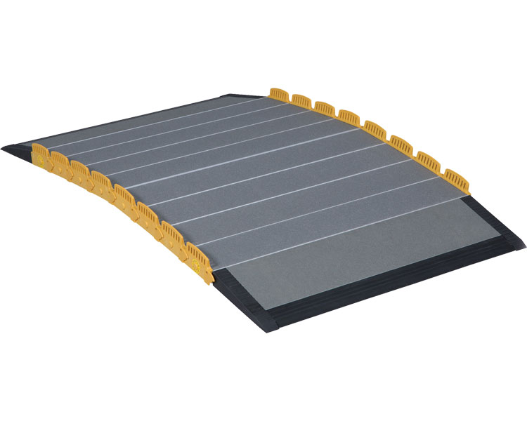 ★ポイント最大16倍★【全国配送可】-車いす用スロープ　段ない・ス　ロールタイプ 630-150　150cm シコク　JAN 4560373680590 kt320682 取寄品 歩行関連 屋外用スロープ・電動昇降機 屋外用スロープ　1枚物-【介護福祉用具】