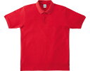 ★ポイント最大16倍★【全国配送可】-CVC鹿ノ子ドライポロシャツ MS3113 レッド 5L ボンマックス JAN 4544316334344 kt322002 取寄品 衣類 ユニフォーム トップ-【介護福祉用具】