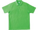 ★ポイント最大16倍★【全国配送可】-CVC鹿の子ドライポロシャツ MS3113 ライムグリーン L ボンマックス JAN 4544316336645 kt322048 取寄品 衣類 ユニフォーム トップ-【介護福祉用具】
