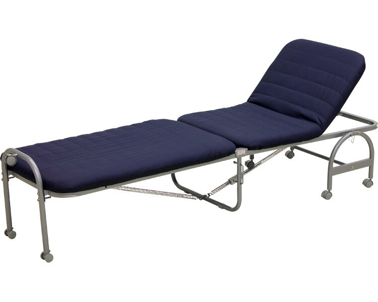 ★ポイント最大16倍★【全国配送可】-収納カウチベッド KSB-257　BL 大商産業　JAN 4980710044876 kt323630 取寄品 ベッド関連 ベッド モーターなし-【介護福祉用具】