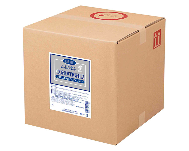 ★ポイント最大16倍★【全国配送可】-クリアスクリット　コンディショナー 4352　18L　コック付 熊野油脂..