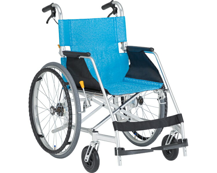 ★ポイント最大16倍★【全国配送可】-アルミ自走車いす　USL-1B-P C-2 松永製作所　JAN kt336212 取寄品 歩行関連 車いす 自走式-【介護福祉用具】