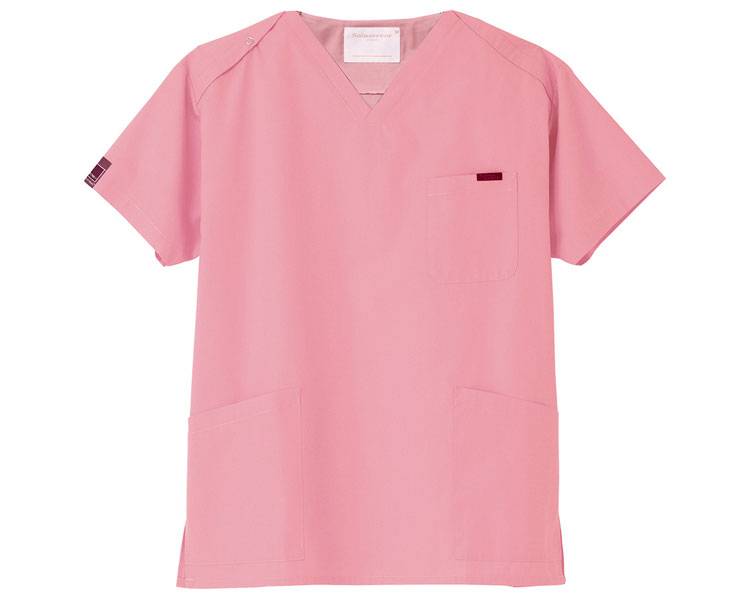 ★ポイント最大16倍★【全国配送可】-スクラブ 7000SC-3　ピンク　SS フォーク　JAN 4571205543914 kt340736 取寄品 衣類 ユニフォーム トップ-【介護福祉用具】