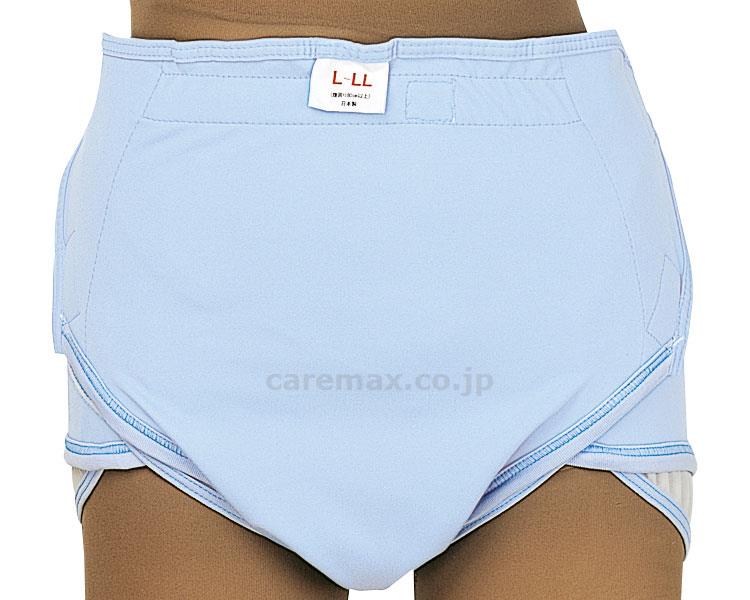 ★6/4-11 P最大27倍★【全国配送可】-紙オムツ用オムツカバー 404　サックス　3L 松本ナ