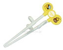 ★7/4-11 P最大27倍★【全国配送可】-エジソンノオ箸I 16cm 右手用 KJC103012 イエロー ケイジェイシー JAN 4544742911324 kt340327 取寄品 食事関連 箸・スプーン・フォーク 箸-【介護福祉用具】