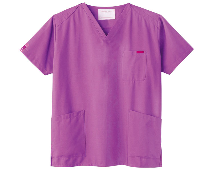 ★ポイント最大16倍★【全国配送可】-スクラブ 7000SC-20　Rオーキッド　4L フォーク　JAN 4571205601522 kt340908 取寄品 衣類 ユニフォ..