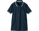 ★ポイント最大16倍★【全国配送可】-ハンソデポロシャツ WH90338 ネービー 4L 自重堂 JAN 4932309551524 kt341812 取寄品 衣類 ユニフォーム トップ-【介護福祉用具】