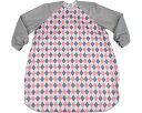 ★ポイント最大16倍★【全国配送可】-食事前掛(耐久はっ水) 袖付 1080 アーガイルサックス 特殊衣料 JAN 4521573011805 kt350748...