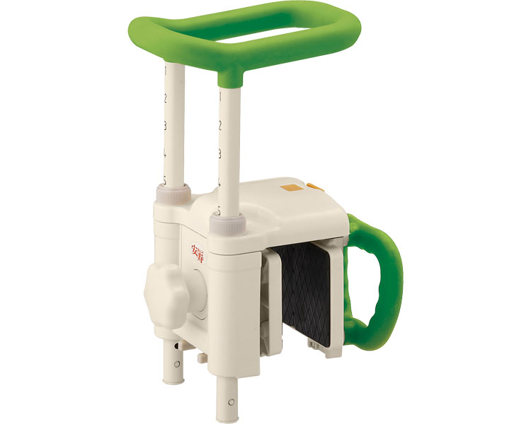 ★ポイント最大16倍★【全国配送可】-高さ調節付浴槽手すり　UST-130N 536-618　グリーン アロン化成　JA..