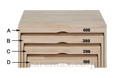 ★ポイント最大16倍★【全国配送可】-練習用腰掛SD　TB-1265 ハイタイプ　高サ45cm 高田ベッド製作所　JAN kt352419 取寄品 健康管理 トレーニング機器 踏み台・昇降台-【介護福祉用具】