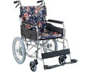 ★ポイント最大16倍★【全国配送可】-アルミ介助用車イス SMK30-4243RF ローズ マキテック JAN 4968501960703 kt352938 取寄品 歩行関連 車いす 介助式-【介護福祉用具】(4)