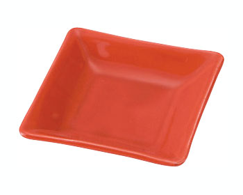 ★ポイント最大16倍★【全国配送可】-角小付　80×80×H18 8R8-CKKT　赤 朝日化工　JAN kt354701 取寄品 食..