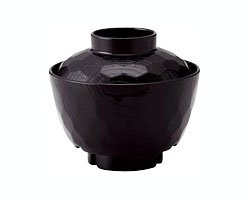 ★ポイント最大16倍★【全国配送可】-ふぃっと亀甲椀(蓋）　φ97×H30 ABS-332UR　うるみ内朱 朝日化工　JA..