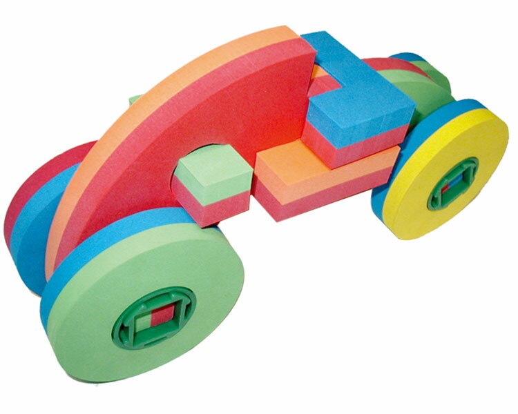 ★ポイント最大16倍★【全国配送可】-走る　わんぱくブロック 一歩　JAN 4571214204288 kt357353 取寄品 健康管理 レクリエーション レクリエーションアイテム-【介護福祉用具】