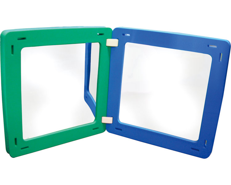 ★ポイント最大16倍★【全国配送可】-カラフルふわふわミラー 3枚セット 一歩　JAN 4571214204660 kt3573..