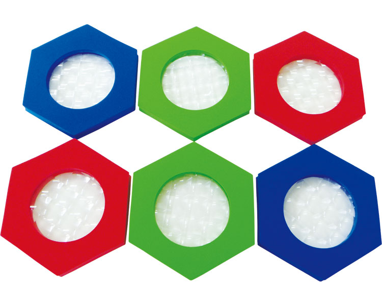 ★ポイント最大16倍★【全国配送可】-六角万華鏡レンズ 6個組 一歩　JAN 4571214209351 kt357380 取寄品 ..