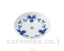 ★7/4-11 P最大27倍★【全国配送可】-30小皿 φ100×H20 83T-MM30 M藍ツヅリ 朝日化工 JAN kt354642 取寄品 食事関連 食器類・カップ 皿・碗-【介護福祉用具】