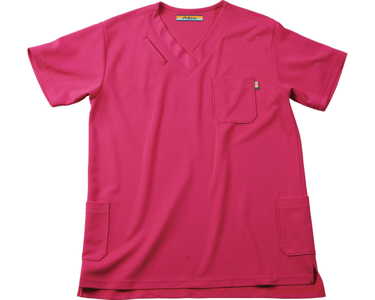 ★ポイント最大16倍★【全国配送可】-イロウム　スクラブ RM01023　チェリーピンク　L エムズ　JAN 45899..