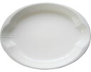 ★ポイント最大16倍★【全国配送可】-ユニバーサルアイディアプレート D24J-W 楕円形 斉藤工業 JAN 4580309430150 kt361681 取寄品 食事関連 食器類・カップ 皿・碗-【介護福祉用具】