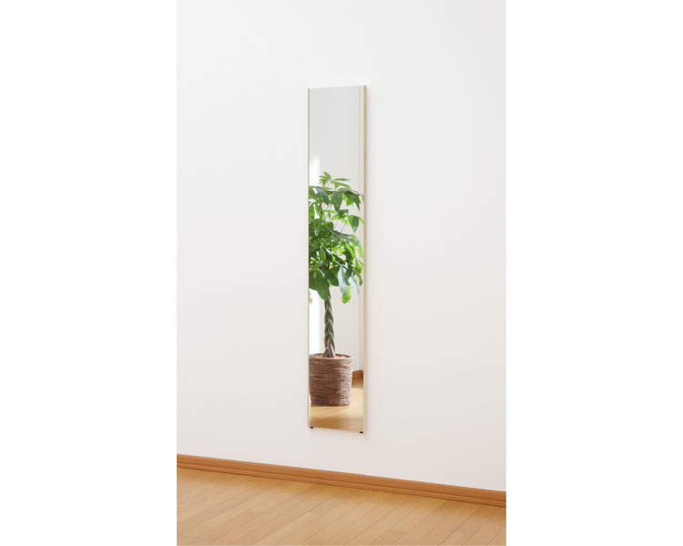 ★ポイント最大16倍★【全国配送可】-スリム姿見ミラー　30×150cm RM-3 木目調メープル J.フロント建装　JAN 4560436300144 kt363179 取寄品 その他 その他-【介護福祉用具】