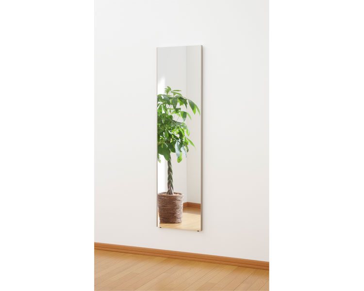 ★ポイント最大16倍★【全国配送可】-ロング姿見ミラー　40×150cm RM-4　シャンパンゴールド J.フロント建装　JAN 4560436310204 kt363182 取寄品 その他 その他-【介護福祉用具】