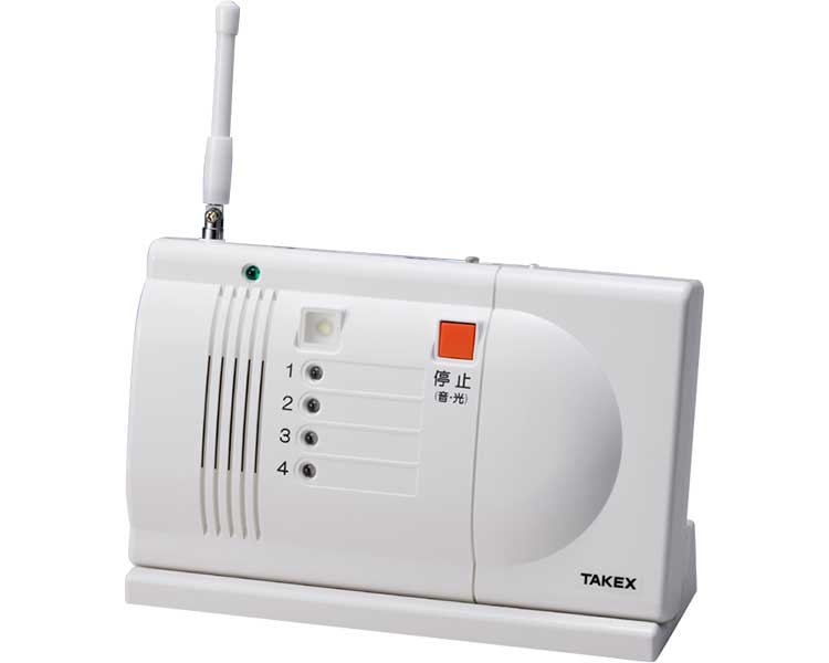 ★ポイント最大16倍★【全国配送可】-卓上型受信機 HC-350 竹中エンジニアリング JAN kt363301 取寄品 日常生活 報知装置 一方向通信呼び出し-【介護福祉用具】