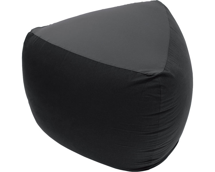 ★ポイント最大16倍★【全国配送可】-三角フィットソファ　専用カバー BK MOGU　JAN 4540323020676 kt365427 取寄品 ベッド関連 クッション その他(クッション)-【介護福祉用具】