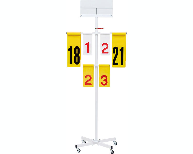 ★ポイント最大16倍★【全国配送可】-バドミントン得点板（検定） B-2100 トーエイライト　JAN 451889105..