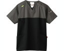 ★9/4-11 P最大27倍★【全国配送可】-スクラブ 7040SC ガンメタ×ナイト L フォーク JAN 4589989537562 kt369465 取寄品 衣類 ユニフォーム トップ-【介護福祉用具】