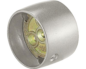 ★ポイント最大16倍★【全国配送可】-φ32　接続金具 BR-110　シルバー シロクマ　JAN 4936350007801 kt369847 取寄品 住宅改修 手すり 屋内用・部材-【介護福祉用具】