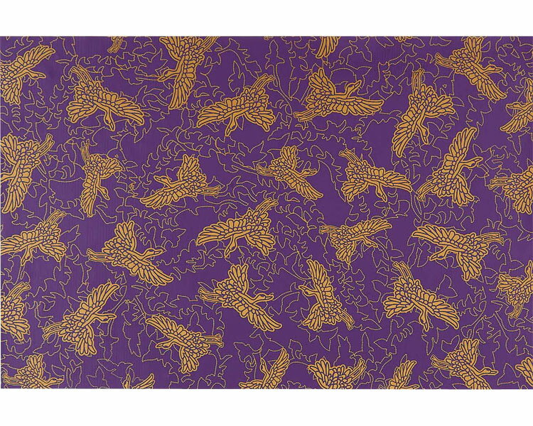 ★ポイント最大16倍★【全国配送可】-防炎仏壇マット　鶴柄 037915　44×29cm コジット　JAN 496913337915..