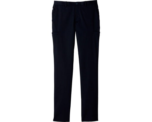 ★ポイント最大16倍★【全国配送可】-メンズストレッチウエストリブパンツ FP6006M-8 ネイビー M ボンマックス JAN 4544316316661 kt373784 取寄品 衣類 ユニフォーム ボトム-【介護福祉用具】