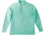 ★ポイント最大16倍★【全国配送可】-ポケット付きCVC鹿の子ドライ長袖ポロシャツ MS3115-27 ミントGN ..