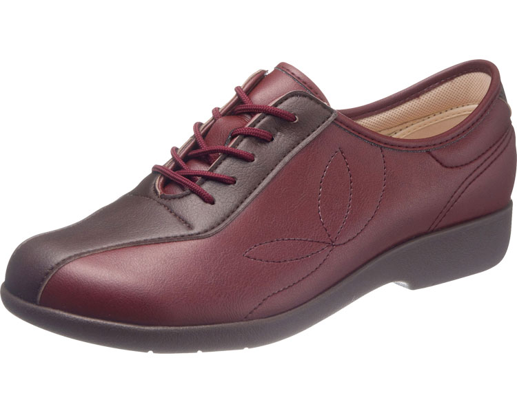 ★ポイント最大16倍★【全国配送可】-快歩主義　L135 ワイン　22.5cm アサヒシューズ　JAN 4963507330642 kt377667 取寄品 歩行関連 シューズ 屋外用-【介護福祉用具】