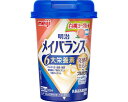 ★ポイント最大16倍★【全国配送可】-メイバランスMiniカップ 125mL 白桃ヨーグルト味 明治 JAN 4902705004184 kt377824 取寄...
