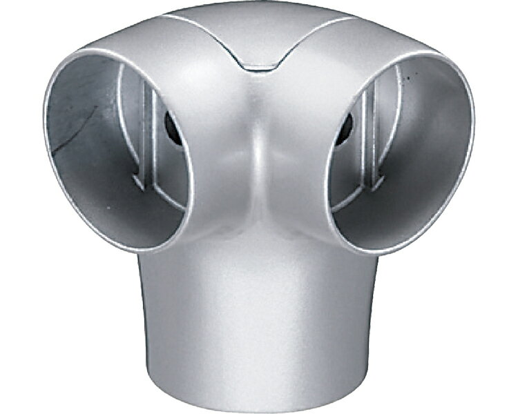 ★ポイント最大16倍★【全国配送可】-φ35　スリムユニバーサルブラケットコーナー BR-158　シルバー シロクマ　JAN 4936350099240 kt381810 取寄品 住宅改修 手すり 屋内用・部材-【介護福祉用具】