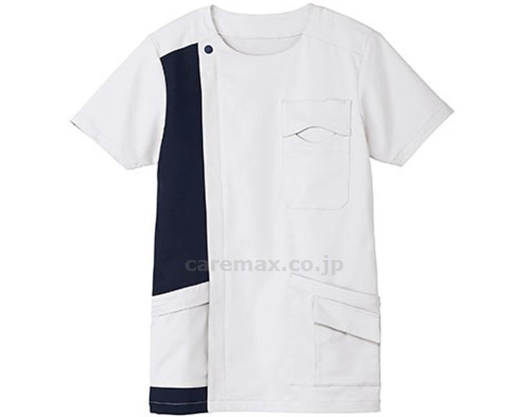 ★7/4-11 P最大27倍★【全国配送可】-ユニセックスジップアップスクラブ TB4503U-2 GY×NV 4L ボンマックス JAN 4544316604546 kt383062 取寄品 衣類 ユニフォーム トップ-【介護福祉用具】