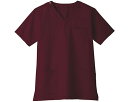 ★ポイント最大16倍★【全国配送可】-ユニセックススクラブ TB4502U-3 ボルドー M ボンマックス JAN 4544316603877 kt383086 取寄品 衣類 ユニフォーム トップ-【介護福祉用具】