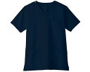 ★ポイント最大16倍★【全国配送可】-ユニセックススクラブ TB4502U-8 ネイビー 5L ボンマックス JAN kt383094 取寄品 衣類 ユニフォーム トップ-【介護福祉用具】