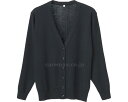 ★ポイント最大16倍★【全国配送可】-抗ピル長袖カーディガン D1001 ブラック S ディーフェイズ JAN 4571249980782 kt384251 取...