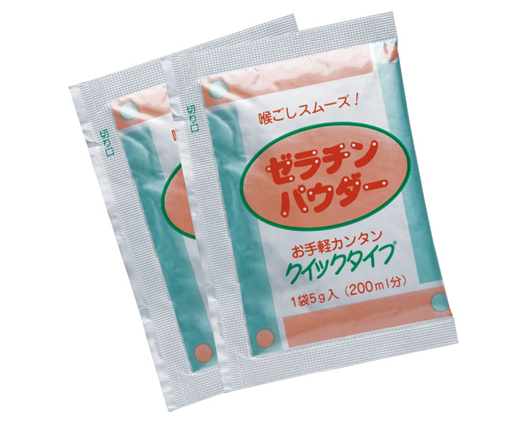 ★ポイント最大16倍★【全国配送可】-ゼラチンパウダークイックタイプ 5g×50袋 フードケア　JAN 4528457100310 kt386069 取寄品 食事関連 介護食・健康食品 機能系食品-【介護福祉用具】