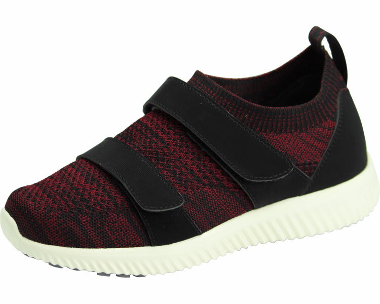 ★ポイント最大16倍★【全国配送可】-SaiSaiストレッチニットスニーカー　WG120 ディープレッド　S マリアンヌ製靴　JAN 4534378232979 kt392715 取寄品 歩行関連 シューズ 両用-【介護福祉用具】