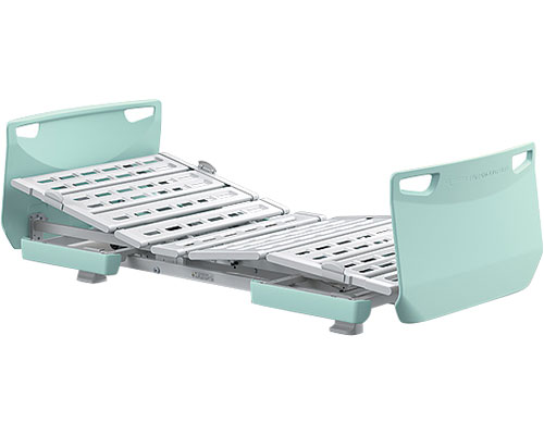 ★ポイント最大16倍★【全国配送可】-レント　2M　ミントグリーン KQ-68202　83幅　ミニ パラマウントベッド　JAN kt394323 取寄品 ベッド関連 ベッド 2モーター-【介護福祉用具】