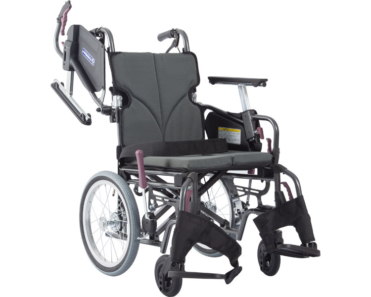 ★ポイント最大16倍★【全国配送可】-モダンC　KMD-C16-40-SH No.82_チャコールグレー カワムラサイクル　JAN 4514133507399 kt394760 取寄品 歩行関連 車いす 介助式-【介護福祉用具】