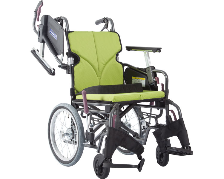★ポイント最大16倍★【全国配送可】-モダンC KMD-C16-40-H No.85_若葉色 カワムラサイクル JAN 4514133507504 kt395432 取寄品 歩行関連 車いす 介助式-【介護福祉用具】