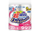 ★ポイント最大16倍★【全国配送可】-エリエール超吸収キッチンタオル デキルコ 723460→823196 2R 大王製紙 JAN 4902011724608 kt396045 取寄品 住環境用品 消耗品 (消耗品)-【介護福祉用具】