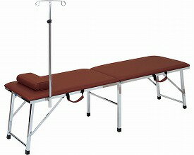 ★ポイント最大16倍★【全国配送可】-緊災用ムーブ　TB-983 高：　茶 高田ベッド製作所　JAN kt397569 取寄品 医療・施設 施設用備品 診察台-【介護福祉用具】