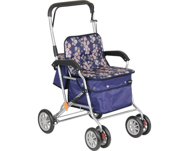 ★ポイント最大16倍★【全国配送可】-テイコブ　ボクスト SIST02-NV　ネイビー 幸和製作所　JAN 4938765008923 kt397863 取寄品 歩行関連 シルバーカー ボックスタイプ-【介護福祉用具】